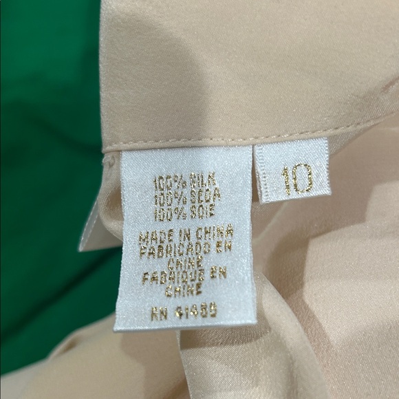 Chic Cream Wrap Blouse - Picture 4 of 4